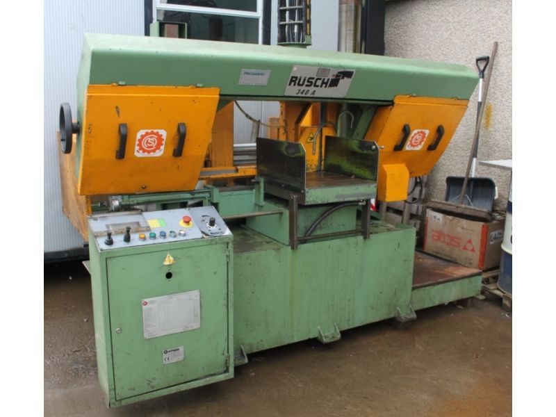 UM3057 Rusch 340 Automatic Vice Feed Bandsaw