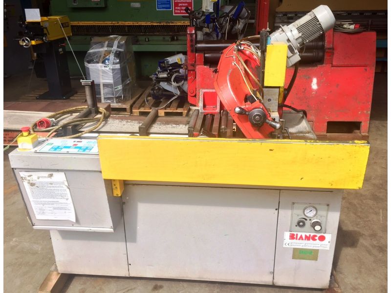 UM10087 Bianco 330 AE Automatic Vice Feed Horizontal Mitring Bandsaw