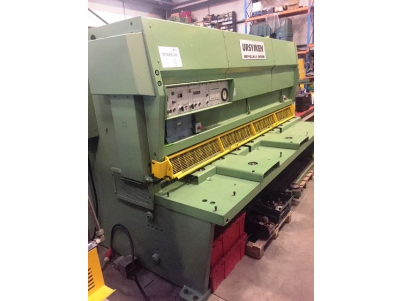 UM10103 Ursviken Hydraulic Variable Rake Guillotine